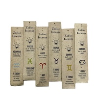 Bâtons d'encens faits à la main en bambou, 15 bâtons par paquet, parfum d'aromathérapie, élimination des odeurs, design népalais pour parfumer les plantes d'intérieur