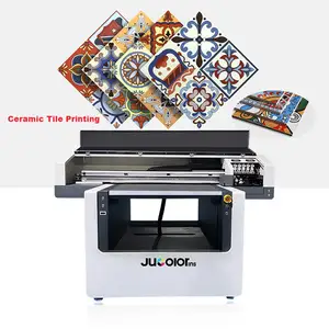 Jucolor uv led imprimante à plat 6090 9012 gobelets de téléphone étui acrylique imprimante à jet d'encre a1 uv vernis imprimante