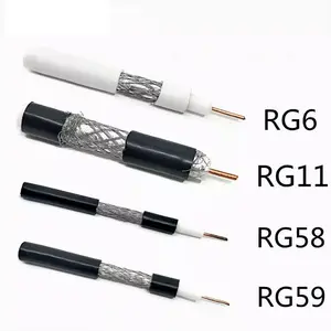Manufacturer Factory Customized Telecommunication Cable RG6 Coaxial Cable