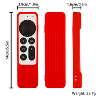 Étui en silicone transparent pour télécommande TV 4K, protection fixe du code
