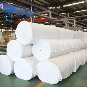 Welldone Nhà máy cung cấp trực tiếp dệt kim Terry vải địa kỹ thuật lọc bụi cách nhiệt chống thấm <span class=keywords><strong>Polyester</strong></span>/Kim loại bãi rác - Product Image 4