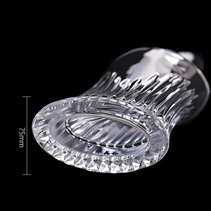 Bouteille en verre transparente de luxe de 750 ml pour liqueur, brandy, <span class=keywords><strong>tequila</strong></span>, vin, whisky, carafe élégante à vendre - Product Image 2