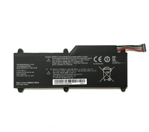 LBH122SE Laptop Battery for LG U460 U460-G U460-K.AH50K AH5DK U460-M.AFB5L 7.6V 48.64WH Battery