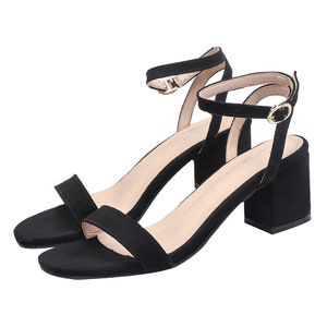 Eleganti Scarpe da Donna con Tacco Alto, Sandali con Tacco Medio a Blocco per Insegnanti, Calzature Casual da Lavoro e per il Tempo Libero - Product Image 1