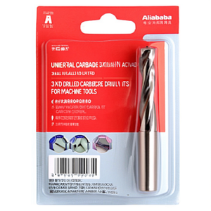 Foret universel en carbure, revêtement Nano TiAlN, forets en carbure 3xD pour machines-outils - Product Image 2