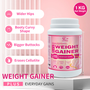 אבקת עלייה במשקל טבעית, בעלת תעודת חלאל, לנשים בוגרות, להגדלת הירכיים והישבן, לעיצוב גוף קימורי, מוצר Duozi, OEM/ODM - Product Image 3