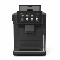 Machine à café électrique automatique PENMARCH, machine à expresso intelligente avec moulin intégré pour usage hôtelier, boîtier en plastique argenté