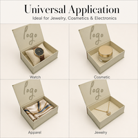 Scatole Magnetiche in Cartone Bianco a Forma di Libro con Logo Personalizzato, Design Gratuito, Chiusura a Ribalta, Confezione Regalo Rigida in Carta con Linguetta