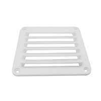 Grille d'aération carrée en plastique pour usage marin, panneau de ventilation et de dissipation thermique en stock, provenant de Chine