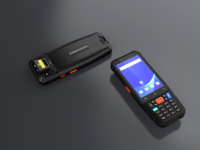 Terminal portable robuste Android 15 avec lecteur NFC RFID, collecteur de données, écran tactile 4 pouces et scanner 2D