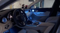 Kit de Luces Ambientales ZYCELA para Benz GLC X253 W253 C205 W205 2015-2022, 64 Colores LED, Sinfonía Inteligente, Compatible con Automóviles de 3-5W, 1 Año de Garantía, 12V