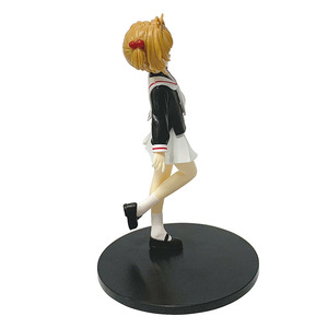 Anime Card <span class=keywords><strong>Captor</strong></span> <span class=keywords><strong>Sakura</strong></span> hermosa niña muñeca modelo adornos PVC figura de acción - Product Image 4