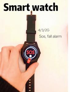 Reloj inteligente SOS 4G <span class=keywords><strong>para</strong></span> ancianos de alta calidad con tarjeta SIM Smart Care Healthcare Detección de caídas Llamada Presión arterial GPS Relojes inteligentes - Product Image 4