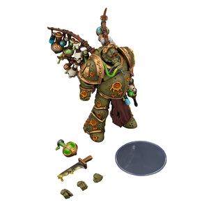 Figura de Acción Articulada de Biologus Purificador de <span class=keywords><strong>Death</strong></span> Guard de Warhammer 40k, Escala 1/18, Modelo Coleccionable JOYTOY de Chaos <span class=keywords><strong>Space</strong></span> Marine - Product Image 6