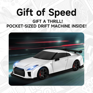 รถดริฟท์บังคับวิทยุ MCARRO MC061 รุ่นโลหะ ขนาด 1:64 ขับเคลื่อน 4 ล้อ พร้อมเล่นได้ทั้งในและนอกอาคาร ใช้พลังงานไฟฟ้า ของขวัญวันเกิด ของเล่นตั้งโต๊ะ - Product Image 6