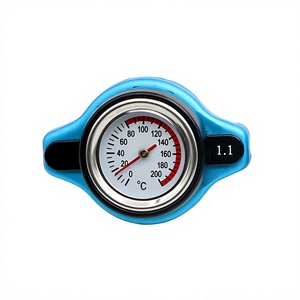 Bouchon de réservoir d'eau de course avec jauge de température 0.9 1.1 1.3 Bar, ajustement universel pour modification automobile SXG01 - Product Image 5