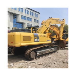 Excavadora hidráulica sobre orugas, excavadora usada para la construcción, excavadora Komastu PC350 a precios baratos, Komastu PC350 usada en stock - Product Image 1