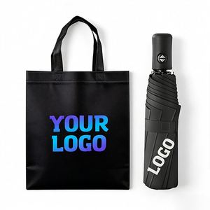 Promo Custom Logo <b>Automatic</b> Business Gift Wholesale 3 Folding <b>Umbrella</b> Travel Sun Protection Uv <b>Umbrellas</b> for Rain - Product Image 1