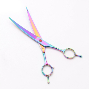 Ciseaux de coiffure professionnels en acier inoxydable, lame tranchante, manche moyen, pour droitiers, ciseaux de coupe de cheveux pour salon - Product Image 5