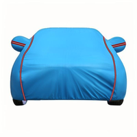 Housse de voiture pliable automatique, tissu protecteur UV et PVC avec matériau en toile pour utilisation en berline en extérieur
