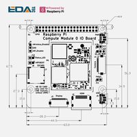 Raspberry Pi CM0 pour carte de développement - Kit de développement embarqué microcontrôleur économique à faible consommation d'énergie avec IO
