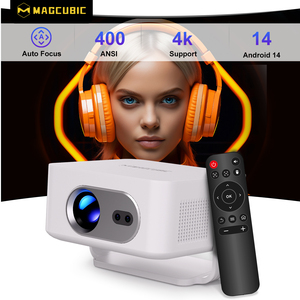 HY300MAX Android 14 Projector Native 720P HD Support 8K Auto and WiFi Portable <b>Mini</b> for Home Outdoor - Product Image 1