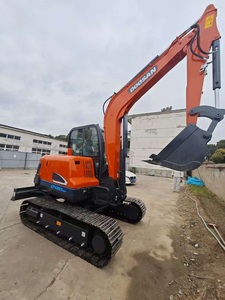 Ready to ship Doosan DX60 6 tons Digger <b>Mini</b> second <b>hand</b> excavator Japanese Used Excavator with EPA in stock - Product Image 3
