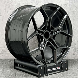 Rines Bku Forged 5x114.3 para Toyota GR Corolla Supra Camry TRD RAV4 CHR <span class=keywords><strong>Sienna</strong></span> <span class=keywords><strong>de</strong></span> 18, 19 y 20 Pulgadas, Rines <span class=keywords><strong>de</strong></span> Aleación Cóncavos Personalizados para Carreras - Product Image 2