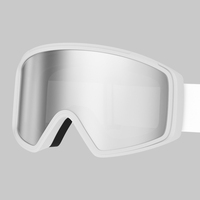 Baikang 7097 personnaliser usine OEM adulte Anti-buée Snowboard lunettes de soleil Double lentille UV lunettes de Ski
