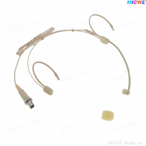 Micrófono de auriculares unidireccional para EW G3 <span class=keywords><strong>G4</strong></span> ULX SLX QLX TA4F 4Pin 3Pin Audio-Technica 3,5mm Jack Wireless BeltPack MiCWL OM68 - Product Image 5