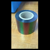 Rouleau de film de marquage à chaud holographique PET à changement de couleur rouge vers vert pour étiquette de sécurité anti-contrefaçon