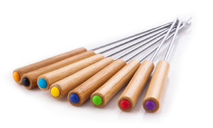 Spatule à <span class=keywords><strong>raclette</strong></span> de cuisine à haute résistance à la chaleur, grattoir en bois à long manche, cuillère d'angle, ustensile de 8 pièces allant au lave-vaisselle - Product Image 5