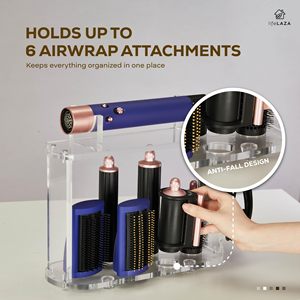 ที่วางอะคริลิคและอุปกรณ์จัดระเบียบ ใช้ได้กับเครื่อง <span class=keywords><strong>Airwrap</strong></span> ของ <span class=keywords><strong>Dyson</strong></span> และอุปกรณ์เสริม <span class=keywords><strong>Airwrap</strong></span> ชั้นวางเครื่องจัดแต่งทรงผม <span class=keywords><strong>Airwrap</strong></span> แบบตั้งโต๊ะ - Product Image 5