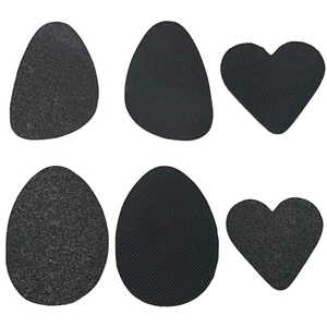 2 pièces de protège-<span class=keywords><strong>semelles</strong></span> autocollants pour talons hauts, coussinets en caoutchouc antidérapants, <span class=keywords><strong>semelles</strong></span> intérieures <span class=keywords><strong>antidérapantes</strong></span> pour l'avant-pied, autocollants pour talons hauts, tapis antidérapants pour chaussures - Product Image 3