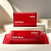 Boîte cadeau en plastique PET personnalisée, emballage de vente au détail pour bonbons, friandises et produits de collation