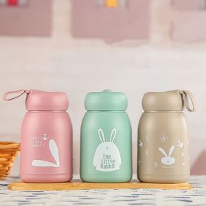 Colorido al por mayor Precio bajo barato 350ml Estilo largo Hello Master Holy Creative Botella de agua de vidrio esmerilado - Product Image 3