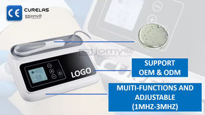 Terapi <span class=keywords><strong>Ultrasound</strong></span> multifungsi 1mHz 3mHz, alat pijat pereda nyeri sendi dan relaksasi - Product Image 2