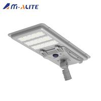 Lampe solaire tout-en-un pour éclairage routier, indice de protection IP65, matériau plastique