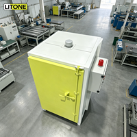 Horno de Secado Industrial Litone para Recubrimiento en Polvo, Control PID Eléctrico, Calentamiento Uniforme, Alta Eficiencia para Piezas Metálicas, CE