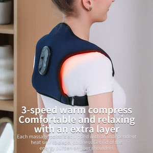 Masajeador Eléctrico Inteligente para Cuello, Hombros y Espalda con Compresión Térmica, Soporte Lumbar Transpirable y Vibración, Personalizable con Logotipo - Product Image 2