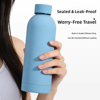 Bouteilles d'eau isothermes personnalisées avec logo 350/500/750/1000 ml, en acier inoxydable, isolées sous vide, gobelet à café