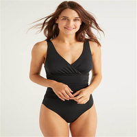 Maillot de bain une pièce pour femme, imprimé floral, avec fermeture éclair, style bikini, tendance et sexy
