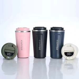 Taza de Café Inteligente con Logotipo Empresarial Personalizado, 380/510 ml, con Pantalla de Temperatura, Acero Inoxidable, Doble Pared, Aislada al Vacío - Product Image 4