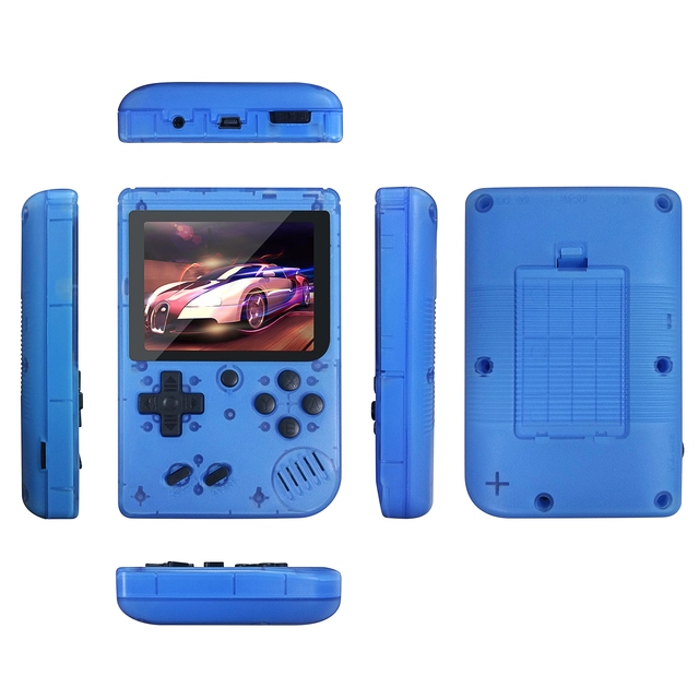 YoTu Mini Game Box Retro FC Handheld Game Console 400 in 1 with Two Players Support 3.0" HD Screen 1020mAh Battery