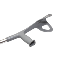 Béquilles antidérapantes réglables en hauteur pour avant-bras pour adultes Béquille en aluminium 92-115cm