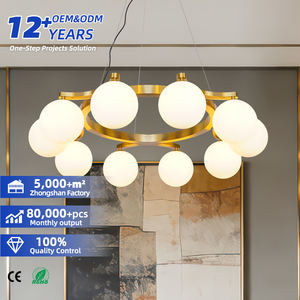 Lampes suspendues contemporaines en verre coloré faites à la main pour table à manger, îlot de cuisine, restaurant, maison, plafond suspendu - Product Image 1