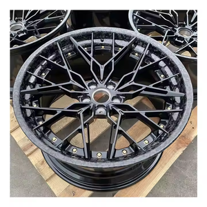 High Performance Forged Carbon Fiber Concave <b>Wheel</b> Rim Custom PCD ET Width Lightweight Racing <b>Wheel</b> For Passenger <b>Replacement</b> - Product Image 4