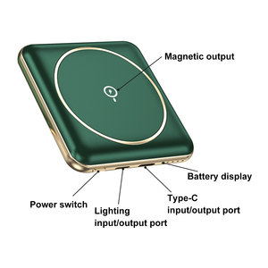 OEM New Arrive Portable Mini Magnetic Wireless Power Bank Pour <strong>Telephone</strong> Power Station 10000mah Fast Charger Powerbank for <strong>Phone</strong> - Product Image 4