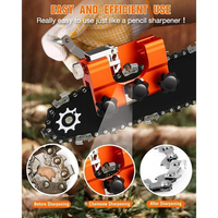 Affûteur de chaîne de tronçonneuse manuel Axion - Outil de meulage professionnel portable et durable pour le bricolage et le travail du bois à domicile (OEM)