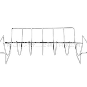 Stainless Steel <b>BBQ</b> Rack Arc Shape 430 Steel Durable Cooking Tool For Outdoor Grilling - Product Image 3